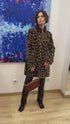 Abrigo animal print Lara